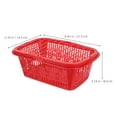 thumbnail image 4 of 10Pcs Berry Basket with Lid Fruit Storage Containers For Fridge Portable Plastic Berry Baskets Cutout Design Berry Baskets For Fridge Living Room Farm And Crafts 1kg Red, 4 of 8