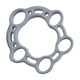 thumbnail image 1 of Anillo fortalecedor de agarre de mano, ejercitador de dedos de silicona para aliviar 13 cm x 125 cm, 1 of 6