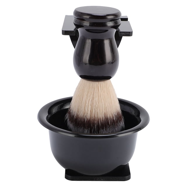 Kit de Brosse à Raser et Bol, Ensemble de Brosse à Raser Confortable et Pratique pour Hommes