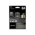 thumbnail image 2 of Sony SF-UZ Series SF-64UZ - Flash memory card - 64 GB - UHS Class 3 / Class10 - SDXC UHS-I, 2 of 2