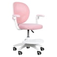 thumbnail image 4 of Lanzxjv Children Study Chair with Adjustable Footrest & Flip Arm, Kids Computer Chair , 360-degrees Swivel Mesh Office Chair for Home Bedroom Learning Room, 4 of 8