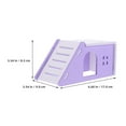 thumbnail image 4 of 2 Pcs Petit Labyrinthe d'Animaux Cabane Cachette Maison Habitat Déco pour Cochon d'Inde et Hamster, 4 of 9