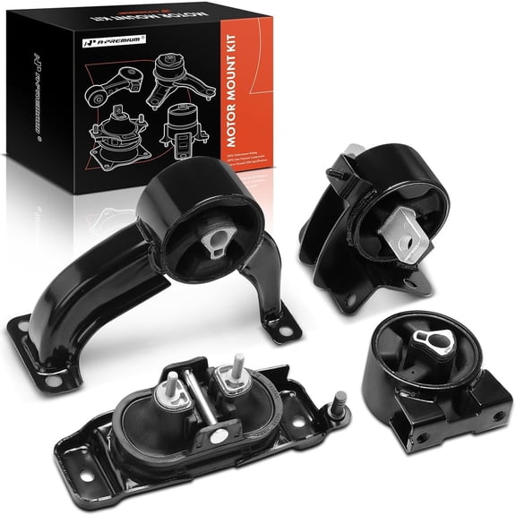 A-Premium 4PCS Engine Motor Mount and Transmission Mount Set Compatible with Dodge Grand Caravan 2008-2010 & Chrysler Town & Country 2008-2010 & Volkswagen Routan 2009-2010, V6 3.3L 3.8L 4.0L