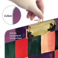 thumbnail image 6 of FORMRS Acrylic Clipboard with Low Profile Clip Standard A4 Letter Size, 12.5" x 9", Red and Purple Plaid Pattern, 6 of 8