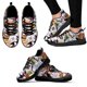 thumbnail image 1 of Zapatillas deportivas para mujer con estampado de gato, cómodas y casuales para exteriores, zapatos de diseño con flores de gato y dibujos animados, transpirables., 1 of 6