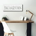 thumbnail image 5 of Epic Graffiti 'American Italian Kitchen' by Cindy Jacobs, Canvas Wall Art, 36"x12", 5 of 8