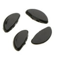 thumbnail image 4 of 25 pairs Silicone 15mm 0.6"""" Nose Pad for Eyeglasses Spectacles Glasses Black, 4 of 7