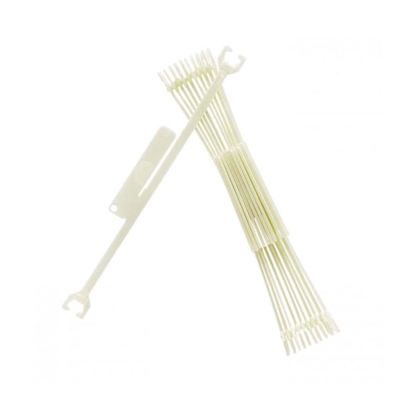 DMC GC001 Soporte para hilo dental StitchBow, paquete de 10