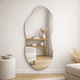 thumbnail image 1 of Espejo de Pared Asimétrico Decorativo Forma de Nube Irregular sin Marco Dieño Moderno Ideal para Sala Comedor Recamara Baño y Vestidor 110 CM, 1 of 6