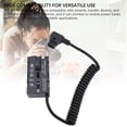 thumbnail image 4 of Dummy Battery Power Adapter Cable, LED Display Long Life Safe D TAP To Double Sided NP F Power Adapter Optimal Performance ABS  for NP F550 F750 F970 Batteries, 4 of 7