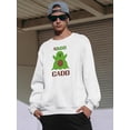 thumbnail image 2 of A Boo Cado Funny Halloween Pun  Sweatshirt Men -Image by Shutterstock, Male Medium, 2 of 4