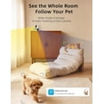 thumbnail image 5 of virtavo Pet Camera for Dogs & Cats, Indoor Security Camera with 360° PTZ, Smart Motion Tracking, 2‑Way Audio, Night Vision, Dual‑Lens Two Views in One, No Monthly Fee, 2.4GHz WiFi, 5 of 8