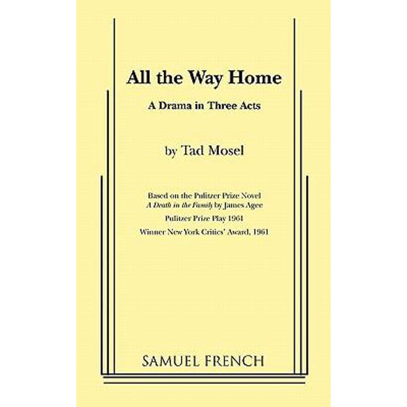 Pre-Owned All the Way Home (Paperback) 0573605254 9780573605253