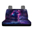 thumbnail image 6 of FUIALDOLG Galaxy Cat, Non-Slip Back Seat Protectors Set of 2, Waterproof All Weather Car Rear Bench Seat Cover for Auto Car Interior, 6 of 7