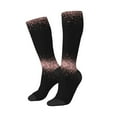 thumbnail image 2 of Balery Rose Gold Glitter1 Fun Novelty Socks Men'S Women'S Crew Socks Funny Crazy Novelty Socks Quirky And Cool Socks, 2 of 9