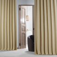 thumbnail image 4 of Half Price Drapes Autumn Glow Bellino Textured Faux Linen Room Darkening Curtains For Bedroom & Living Room Curtains(1 Panel), Curtains 108 Inches Long, 50W X 108L, 4 of 6
