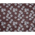 thumbnail image 4 of oneOone Cotton Flex Brown Fabric Florals Craft Projects Decor Fabric Printed By The Yard 40 Inch Wide, 4 of 4