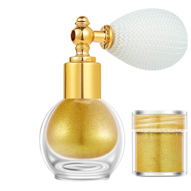 EGNMCR High-gloss Brightening Powder Spray Body Powder Spray Glitter Powder High gloss spray