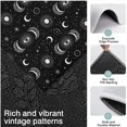 thumbnail image 3 of Black Moon Eye Pattern Kitchen Rugs Sets Of 3,Kitchen Runner Rugs Non Skid Washable,Decorative Kitchen Floor Mats for Kitchen,Sink,Laundry,17"x30"+ 17"x47" + 17"x59", 3 of 6