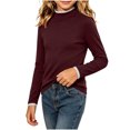 thumbnail image 5 of Fesfesfes Girls Lace Trim Crew Neck Top Brushed Long Sleeve Shirt, Warm Winter Base Layer for School Casual Wear Ages 10-15 Years, 5 of 9