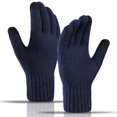 thumbnail image 1 of Gants d'Hiver pour Homme Chauds Mode Gants Thermiques Gants à Écran Tactile pour Hiver Froid, 1 of 10
