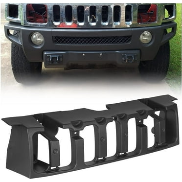 Kojem Front Grille Support Bracket Mounting Panel Black for Hummer H3 H3T 20062007 2008 2009 2010  Replaces 15834198 HU1207100