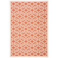 thumbnail image 2 of SAFAVIEH Outdoor CY6015-241 Courtyard Terracotta / Beige Rug, 2 of 8