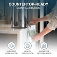 thumbnail image 2 of Armour Water Filter System - Stainless Steel Countertop Gravity Water Filter Dispenser with 2 Coldstream FTO Filters for PFAS, Fluoride, Lead, Bacteria - NSF Certified Water Dispenser, 2 of 5