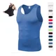 thumbnail image 1 of Playera De Licra Deportiva De Compresión Sin Mangas, 1 of 7
