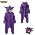 thumbnail image 2 of Pokemon Kids Gengar Kigurumi Pajamas Christmas Gift, 2 of 3