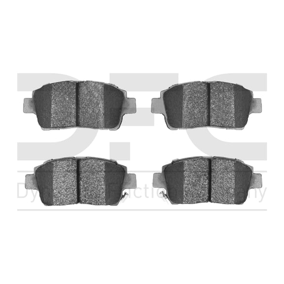 Dynamic Friction Company Active Performance Pads - Low Metallic 1115-0822-00-Front Set