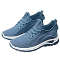 thumbnail image 6 of RotHome Women’s Walking Shoes Lightweight Breathable Running Shoes Non Slip Athletic Fashion Sneakers Mesh Workout Casual Sports Shoes for Women Blue, 6 of 6