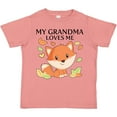 thumbnail image 3 of Inktastic My Grandma Loves Me- little fox Boys or Girls Toddler T-Shirt, 3 of 5