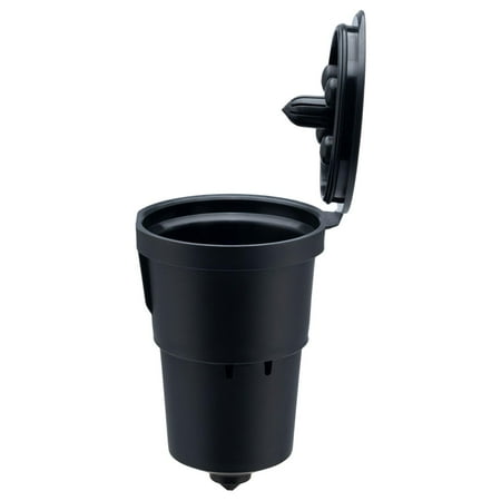

Stainless Steel Refillable Pod with Coffee Spoon Brush Reusable Coffee Filter . Double Cup Coffee Makers 1/B40 single black