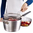 thumbnail image 6 of i Kito 9in Round Deep Fry Basket with Handle, French Fries Basket Drainer, Steel Food Strainer, 6 of 7