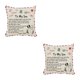 thumbnail image 4 of Matsuzay Funda de almohada de fibra cuadrada, funda de almohada con letras, funda de cojín de sofá lavable, papá a hijo Type1 NO1, 4 of 6