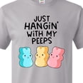 thumbnail image 3 of Inktastic Easter Just Hangin' with My Peeps! T-Shirt, 3 of 4