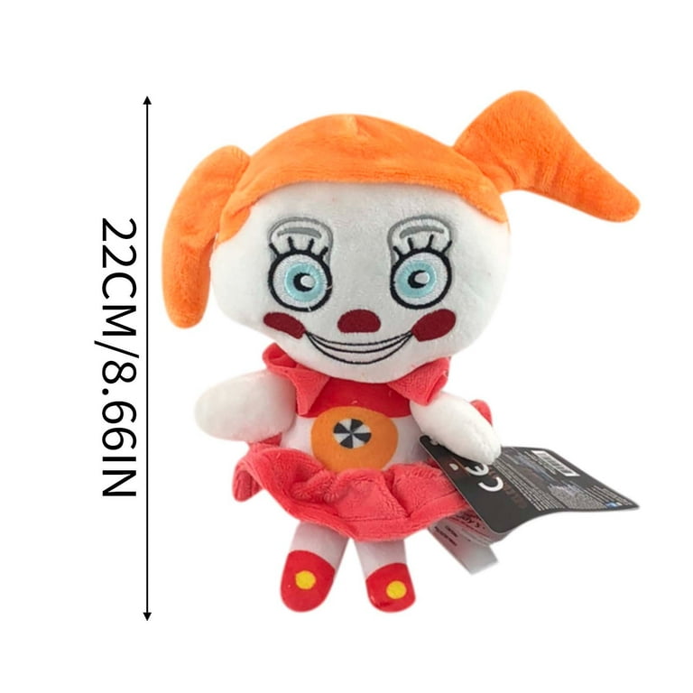 Five Nights At Freddy's Plush Toy FNAF Girl Circus Baby Doll Soft Stuffed  Gift