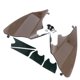 thumbnail image 1 of Escudo Térmico De Deflectores De Aire Del Bastidor Intermedio De Tawny Para 1997 1998 1999 2000 2001 2002-2007, 1 of 8