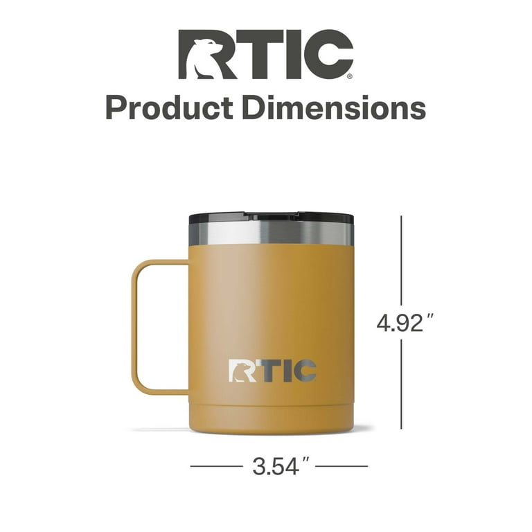 RTIC コップ Amazon.com: RTIC 12oz Essential Coffee Mug with Lid and