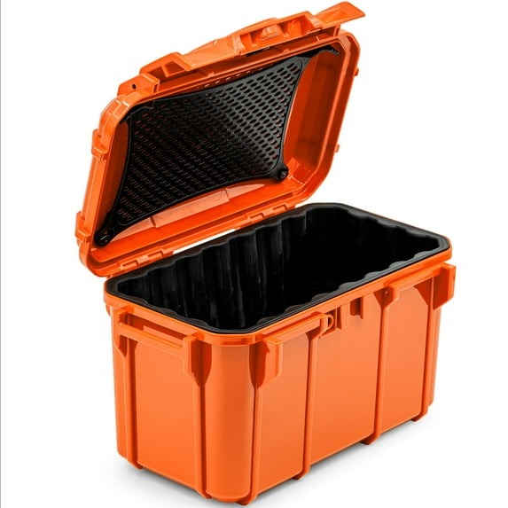 Seahorse 59 Portable Waterproof Dry Box Protective Case - Travel Safe / Mil Spec / IP67 Waterproof / USA Made - for Cameras, Ammunition, Rifle Ammo, Pistols, Smell Proof Box