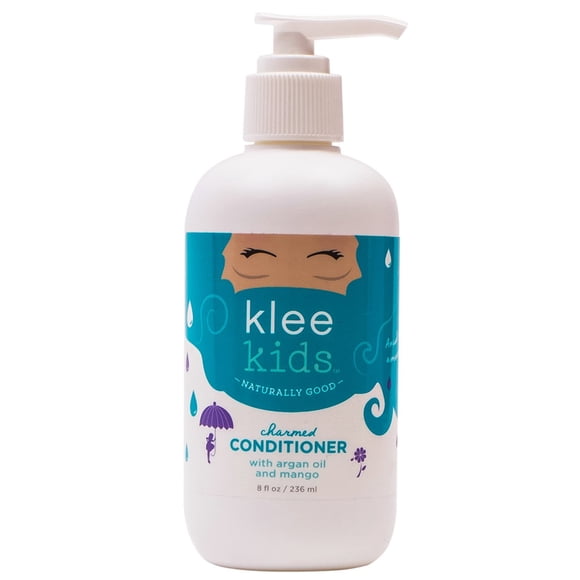 Luna Star Naturals Klee Kids Charmed Acondicionador con aceite de argán y mantequilla de mango, 8 onzas