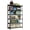 Black#3, variant on Shelving Units, 23.6*35.4 Inch Wall Mounted Wall Shelf for Garage Heavy Duty Wall Shelf, Supermarket Storage Shelf, Black, 4-Pack, Black Display Shelves,Metal Metal Shelving Units