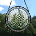 thumbnail image 7 of 89Bloom Boston Fern Window Hanging Stained Glass, Boston Fern Suncatchers for Windows Stained Glass, Stained Glass Boston Fern suncatcher, 7 of 7