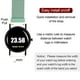 thumbnail image 4 of Correa de reloj de malla de acero inoxidable Uxcell de 18 mm, correa de reloj metálica de liberación rápida ajustable con hebilla magnética para hombres y mujeres, naranja y verde, 4 of 7