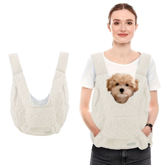 GASTROPOD Extra-Large Dog Sling Carrier - Winter Pet Bag With Cotton Lining, Waterproof & Breathable Design Small Dog Carrier Bag Medium Dog Carrier Bag