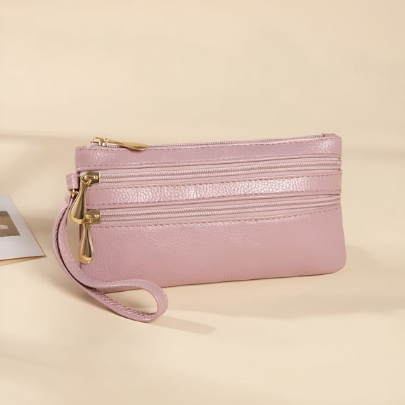 GASTROPOD 2026 New Women'S Soft Leather Clutch Wristlet Bag Multi-Pocket Cell Phone Bag Coin Purse Cell Phone Wallet for Women for Daily Use, Travel, Shopping, Evening Outings, Parties, Casual Wear.