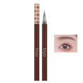 thumbnail image 1 of Lápiz de cejas marrón claro, 2 paquetes, resistente al agua, de larga duración, con punta de fieltro suave, fácil de dar forma, aspecto natural, pelos finos y delicados para las cejas, 1 of 4