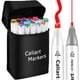 thumbnail image 1 of Juego de bocetos para artistas Caliart de 24 colores con punta doble para alcohol, 1 of 7