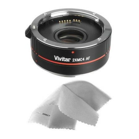 Nikon D90 2x Teleconverter (4 Elements) + Nwv Direct Microfiber Cleaning (Best Teleconverter For Nikon 300mm F4)